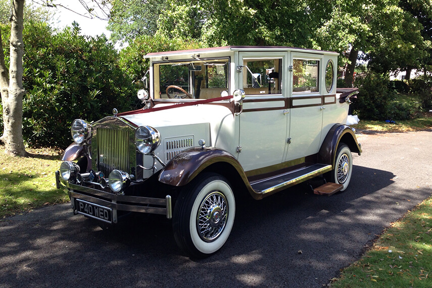 Vintage Wedding Car 2